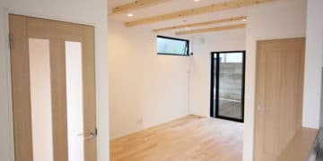 S区２階建て２５坪の注文住宅２棟が完成しました。