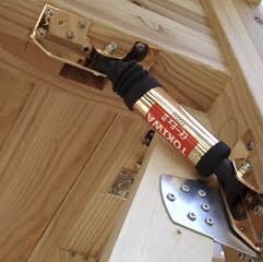 都内三階戸建て住宅。建築面積40㎡。注文住宅のお客様の中間立会いに行きました。制震システムＧＶＡ[ジーバ]を取り入れました。