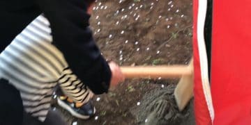 注文住宅のお客様の地鎮祭に出席しました。