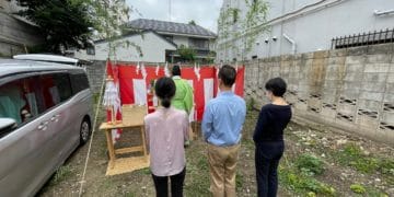 先日二組のご家族様の地鎮祭に出席させていただきました。