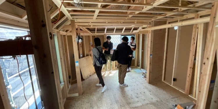 6月着工現場の中間立ち合いに行ってきました。