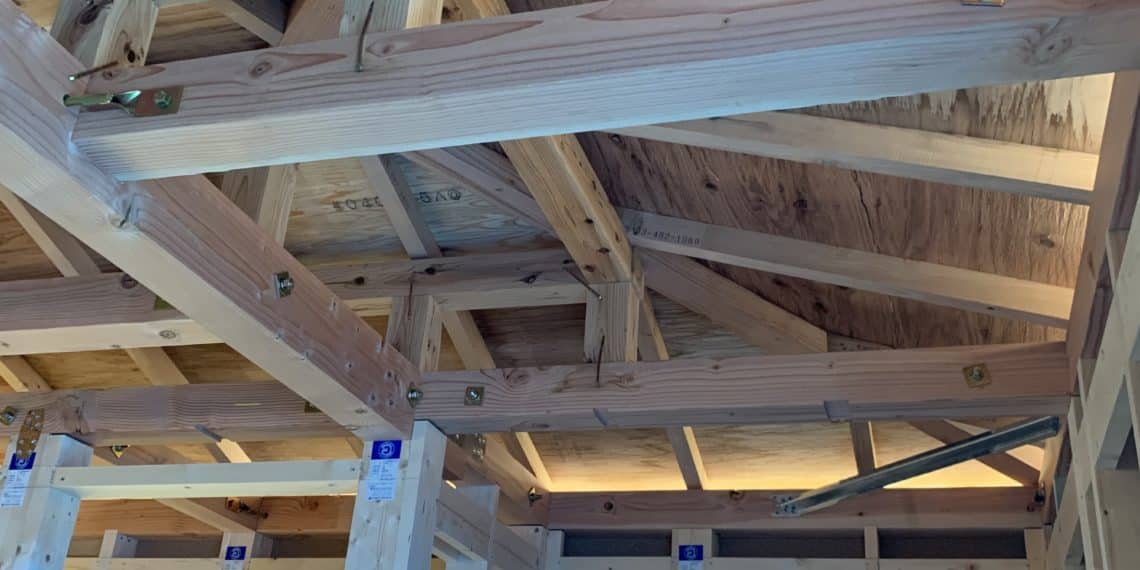 中間検査の立ち合いに行きました